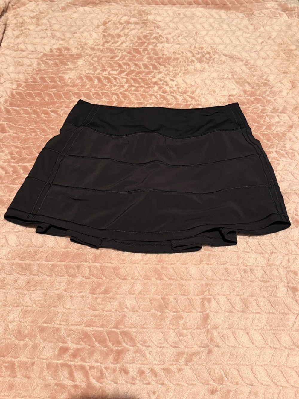 lululemon black athletic skirt